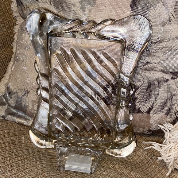 🤍NWT Crystal Glass 3x5 Picture Frame - Picture 4 of 7